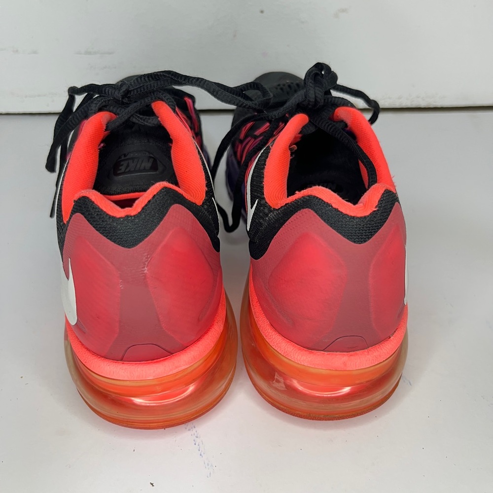 NIKE AIR MAX 2015 BLACK Hyper Punch Grape Women’s Running Shoes - Picture 9 of 9